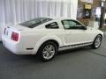 2008 Performance White Ford Mustang V6 Deluxe Coupe  photo #3
