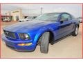 2008 Vista Blue Metallic Ford Mustang V6 Deluxe Coupe  photo #1