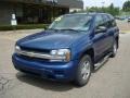 2005 Superior Blue Metallic Chevrolet TrailBlazer LS 4x4  photo #8