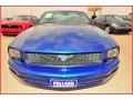 2008 Vista Blue Metallic Ford Mustang V6 Deluxe Coupe  photo #8
