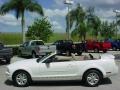 2008 Performance White Ford Mustang V6 Deluxe Convertible  photo #6