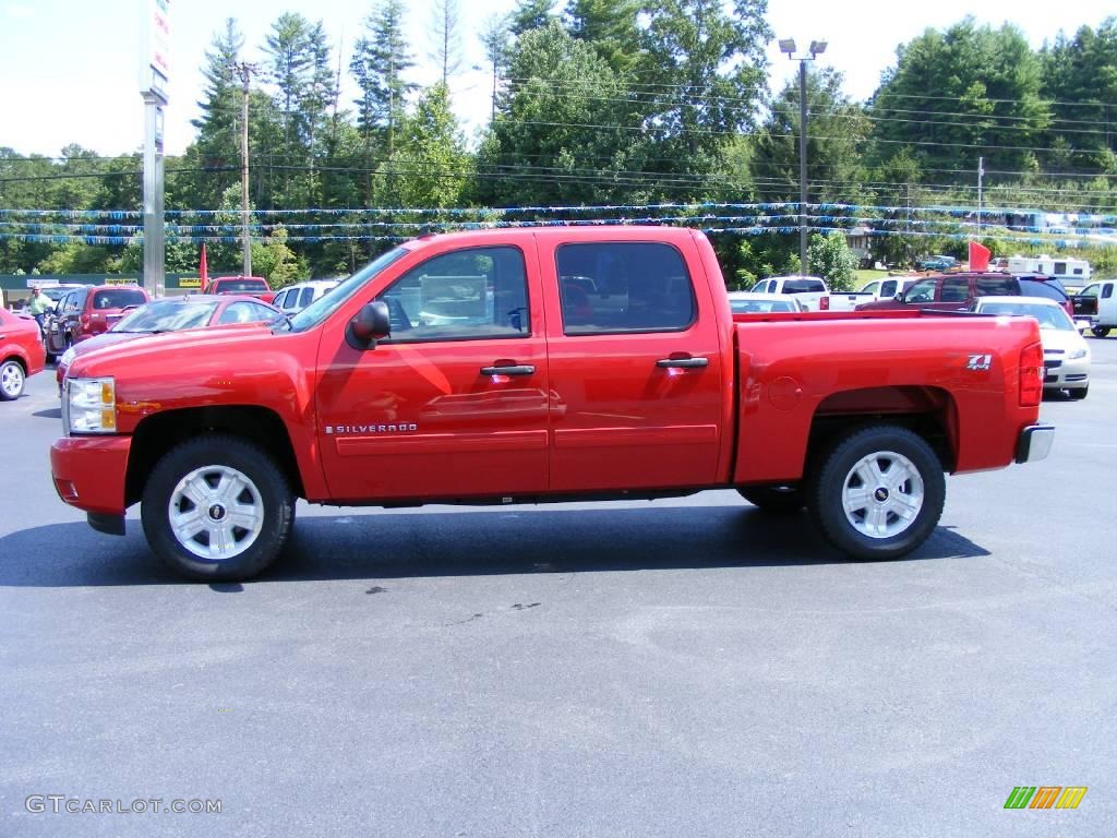 2009 Silverado 1500 LT Crew Cab 4x4 - Victory Red / Ebony photo #5