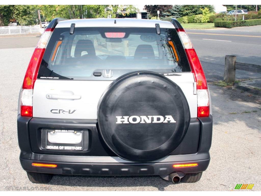 2006 CR-V LX 4WD - Alabaster Silver Metallic / Black photo #6