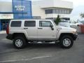 2008 Limited Ultra Silver Metallic Hummer H3   photo #2
