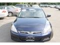 2007 Royal Blue Pearl Honda Accord SE V6 Sedan  photo #2