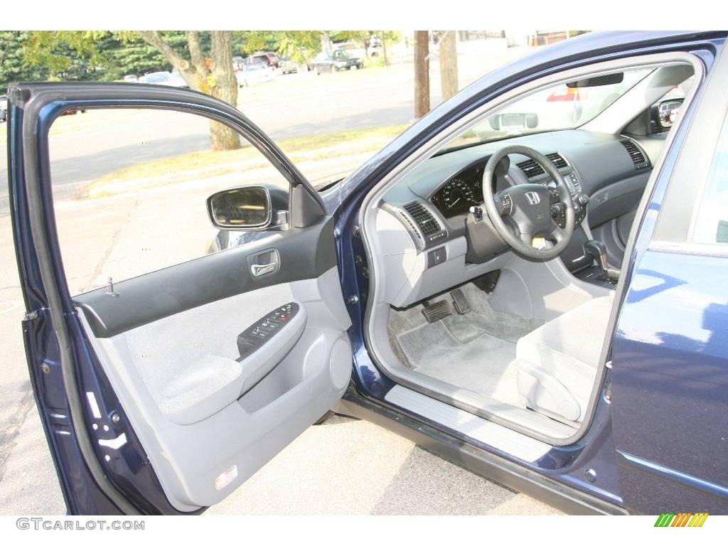 2007 Accord SE V6 Sedan - Royal Blue Pearl / Gray photo #10