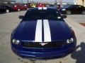2005 Sonic Blue Metallic Ford Mustang V6 Deluxe Coupe  photo #8