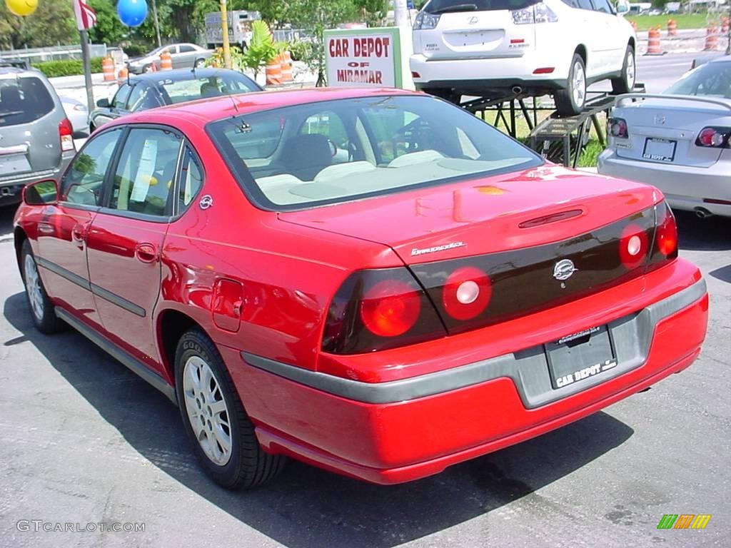 2004 Impala  - Victory Red / Neutral Beige photo #5