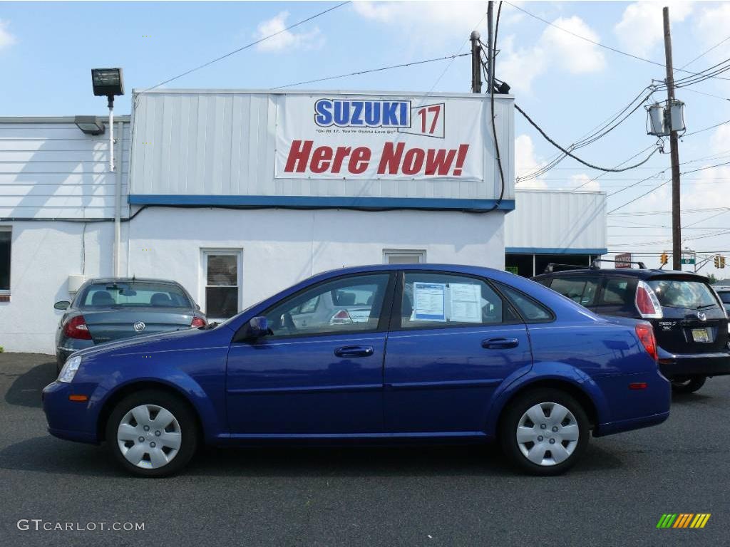 2008 Forenza  - Cobalt Blue Metallic / Grey photo #1