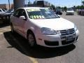 2008 Campanella White Volkswagen Jetta S Sedan  photo #3