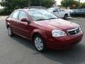 2008 Fusion Red Metallic Suzuki Forenza   photo #3