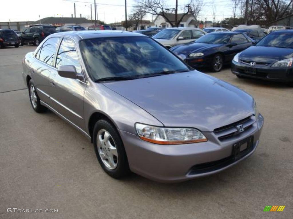 2000 Accord EX Sedan - Signet Silver Metallic / Quartz photo #3