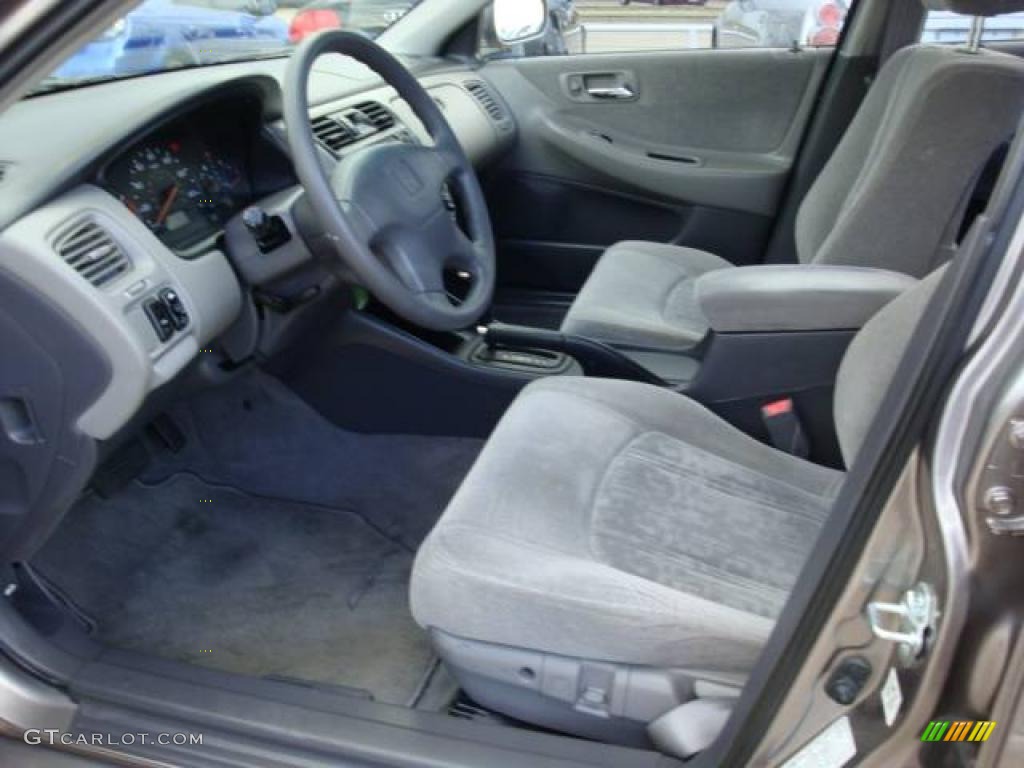 2000 Accord EX Sedan - Signet Silver Metallic / Quartz photo #7
