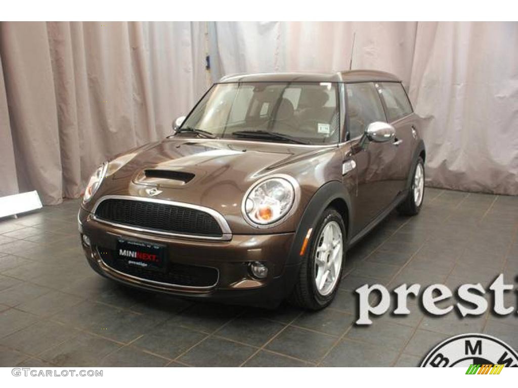 2009 Cooper S Clubman - Hot Chocolate / Lounge Carbon Black Leather photo #1