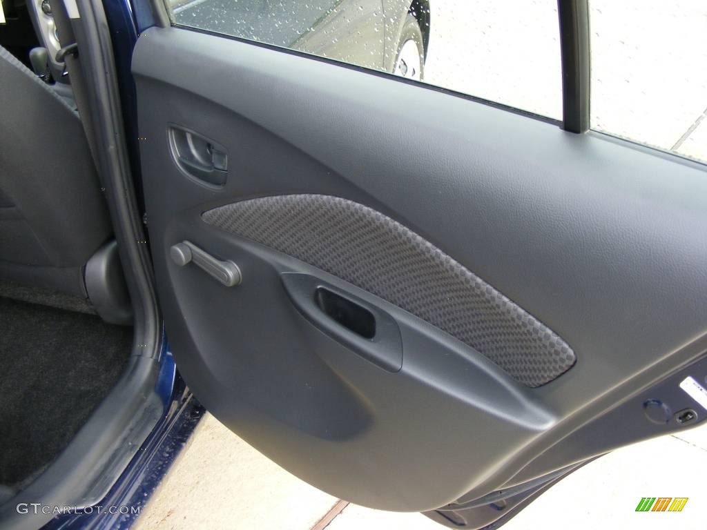 2008 Yaris Sedan - Nautical Blue Metallic / Dark Charcoal photo #13