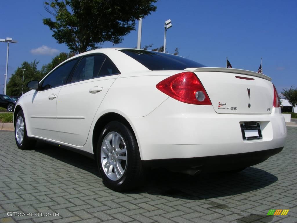2005 G6 Sedan - Ivory White / Ebony photo #3