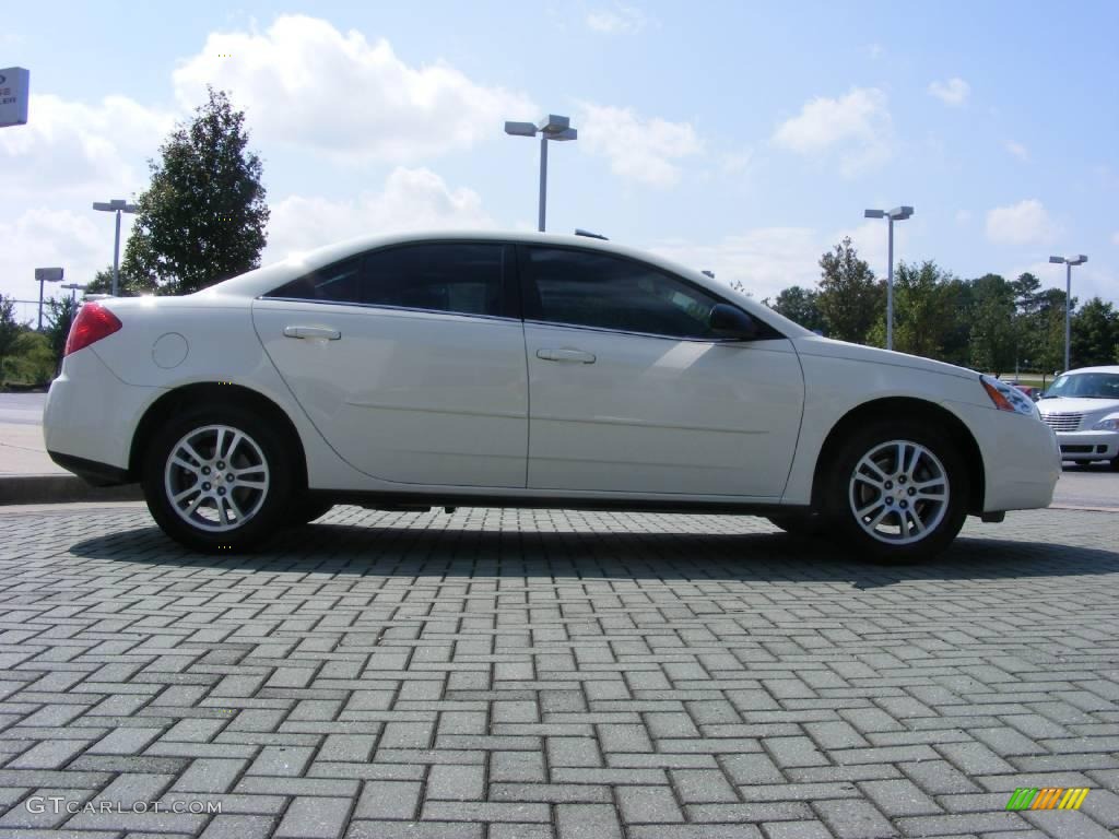 2005 G6 Sedan - Ivory White / Ebony photo #6