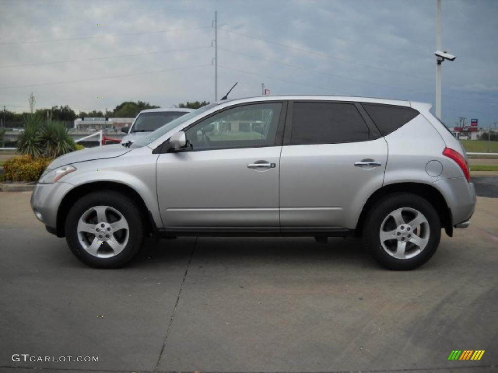 2005 Murano SL - Sheer Silver Metallic / Charcoal photo #1