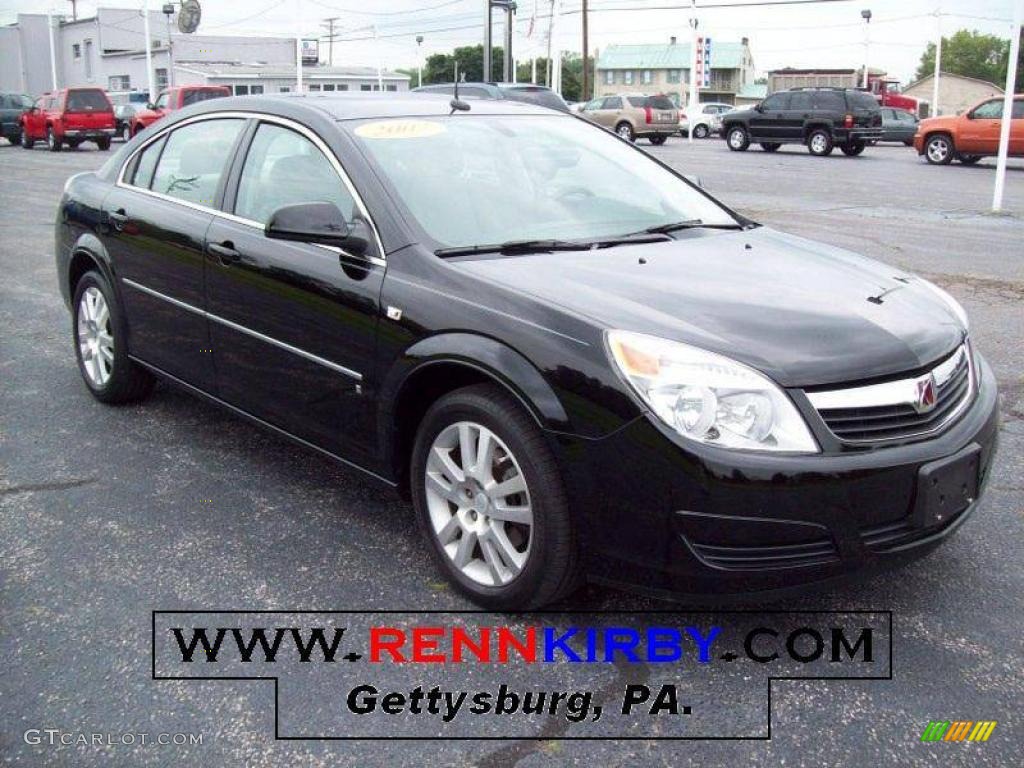 2007 Aura XE - Black Onyx / Gray photo #1