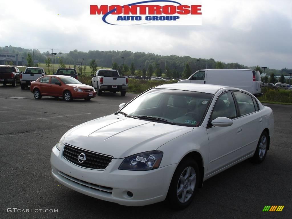2006 Altima 2.5 S Special Edition - Satin White Pearl / Blond photo #19