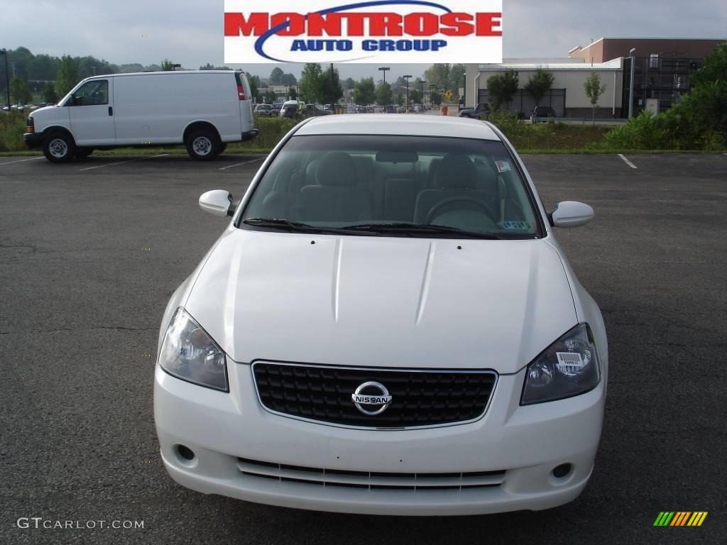 2006 Altima 2.5 S Special Edition - Satin White Pearl / Blond photo #20