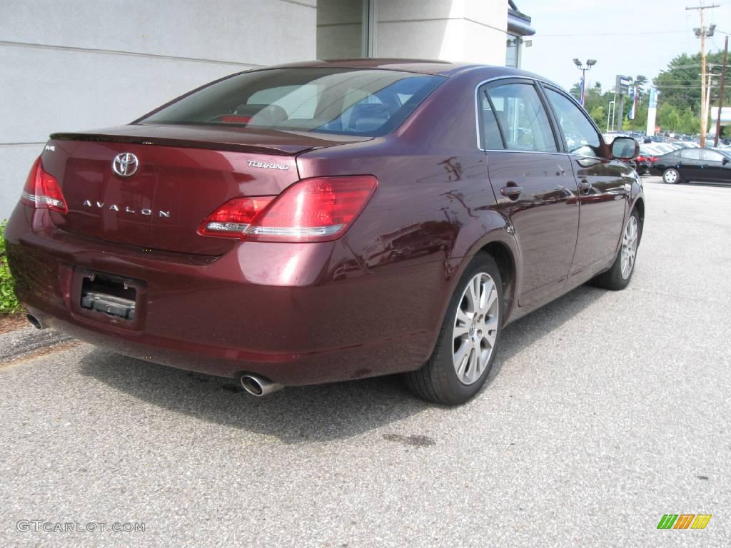 2008 Avalon Touring - Cassis Red Pearl / Dark Charcoal photo #3