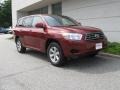 2008 Salsa Red Pearl Toyota Highlander 4WD  photo #1