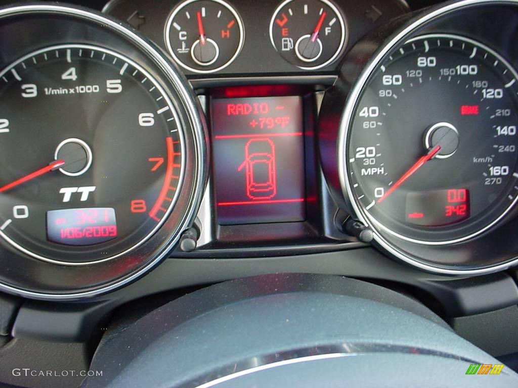 2008 TT 3.2 quattro Roadster - Brilliant Red / Black photo #16