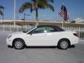 2008 Stone White Chrysler Sebring LX Convertible  photo #3