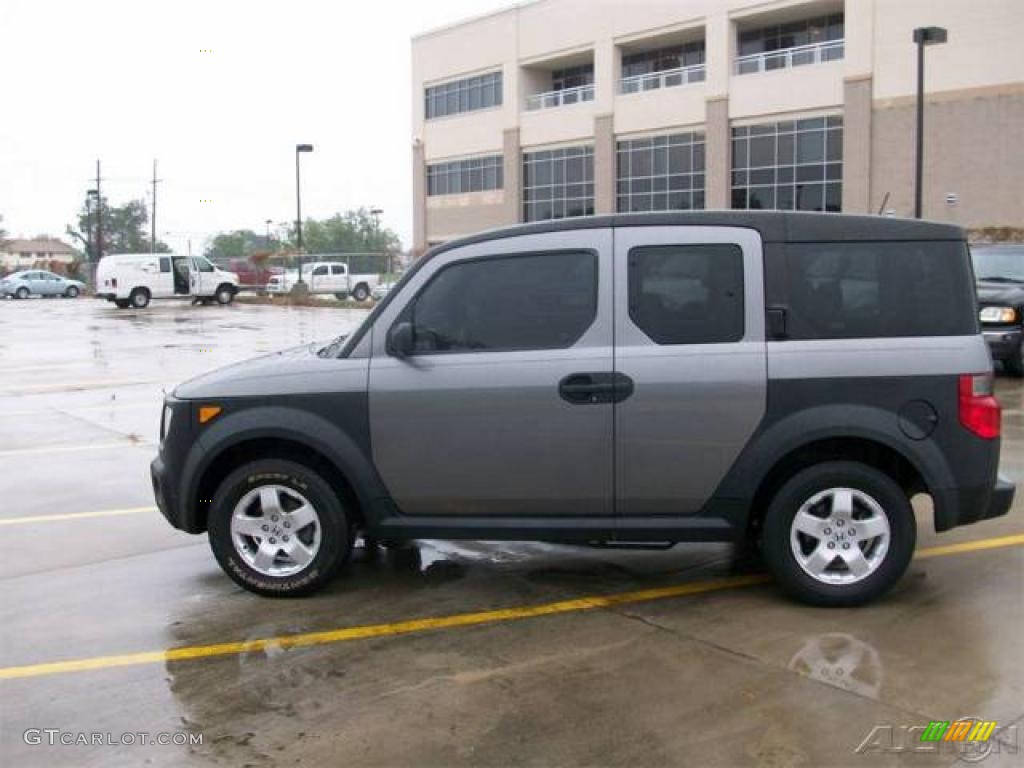 2005 Element EX AWD - Magnesium Metallic / Black/Gray photo #48