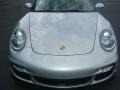 2008 Arctic Silver Metallic Porsche 911 Turbo Cabriolet  photo #16