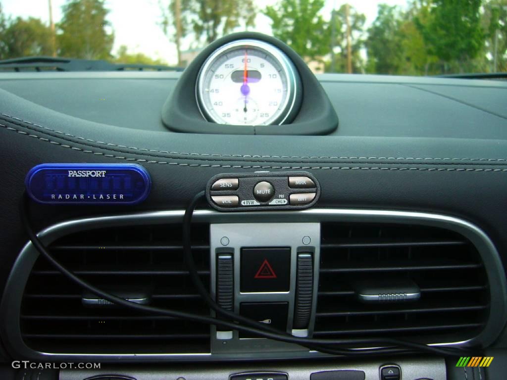2008 911 Turbo Cabriolet - Arctic Silver Metallic / Black/Stone Grey photo #28