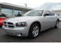 2008 Bright Silver Metallic Dodge Charger SE  photo #3