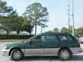 2001 Timberline Green Metallic Subaru Outback Limited Wagon  photo #2