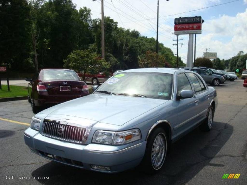 2006 Grand Marquis LS - Light Ice Blue Metallic / Charcoal Black photo #1