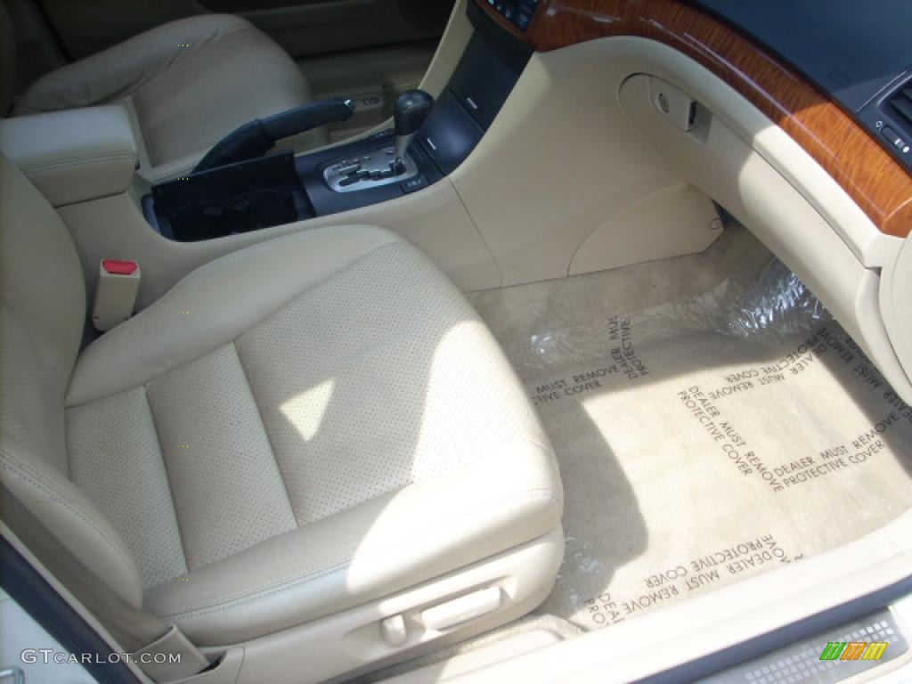 2008 TSX Sedan - Premium White Pearl / Parchment photo #18