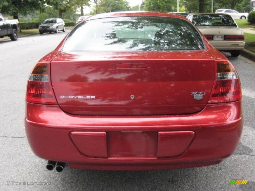 2002 300 M Sedan - Inferno Red Tinted Pearl / Dark Slate Gray photo #3