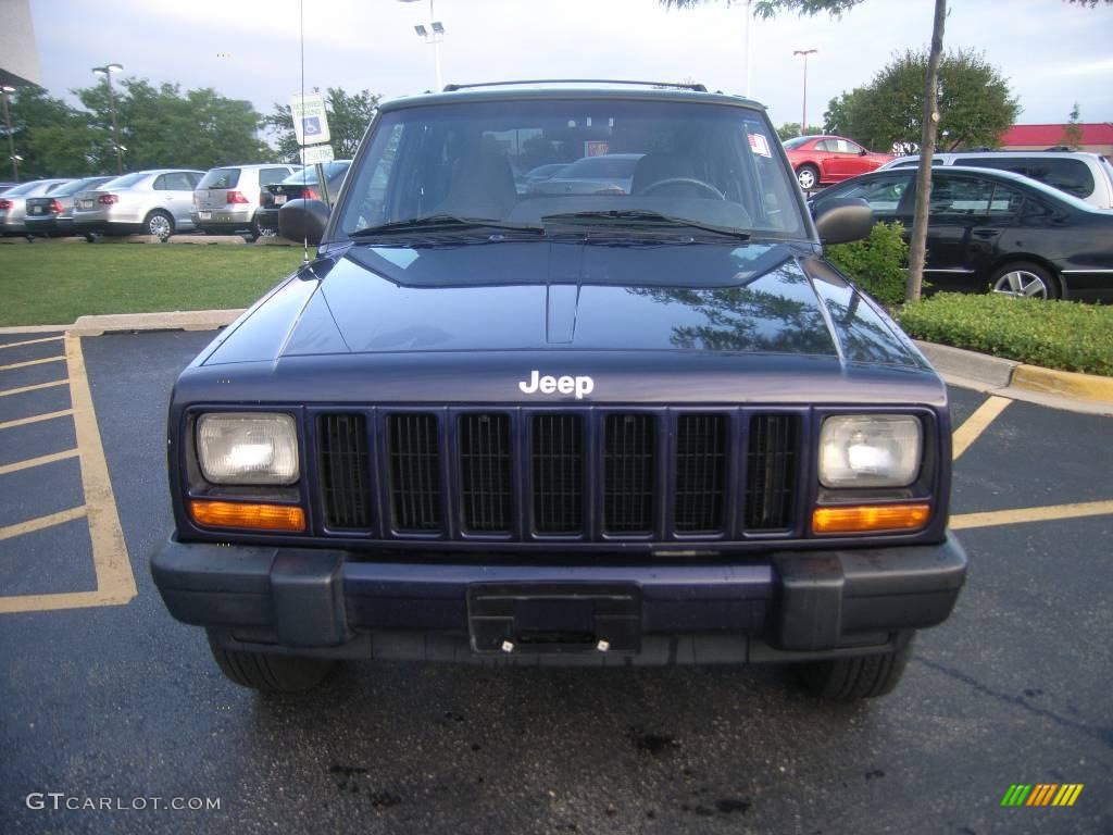 1999 Cherokee Sport 4x4 - Deep Amethyst Pearl / Agate photo #9