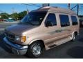 Light Saddle Metallic 1998 Ford E Series Van E150 Passenger Conversion