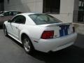 2000 Crystal White Ford Mustang GT Coupe  photo #2