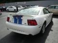 2000 Crystal White Ford Mustang GT Coupe  photo #4