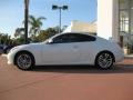 2008 Ivory Pearl White Infiniti G 37 Journey Coupe  photo #3