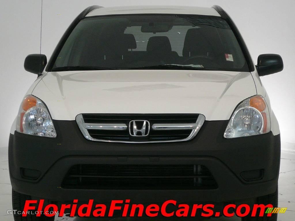 2004 CR-V LX - Taffeta White / Black photo #5