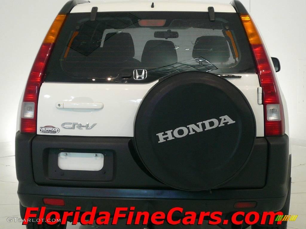 2004 CR-V LX - Taffeta White / Black photo #6