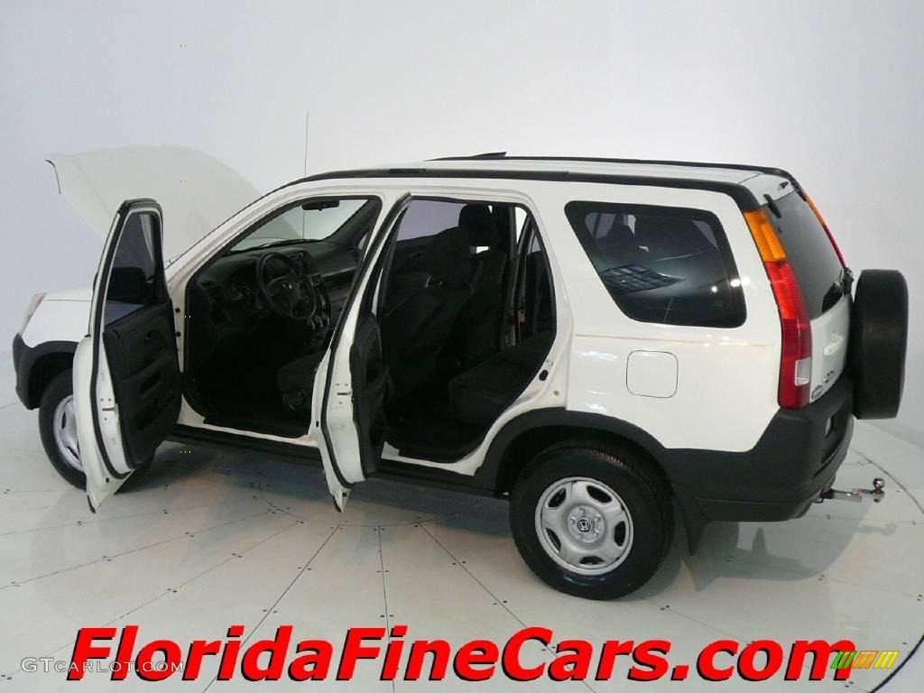2004 CR-V LX - Taffeta White / Black photo #8