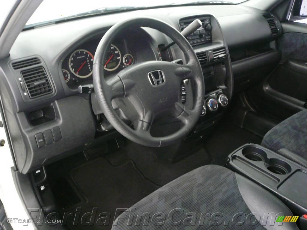 2004 CR-V LX - Taffeta White / Black photo #12