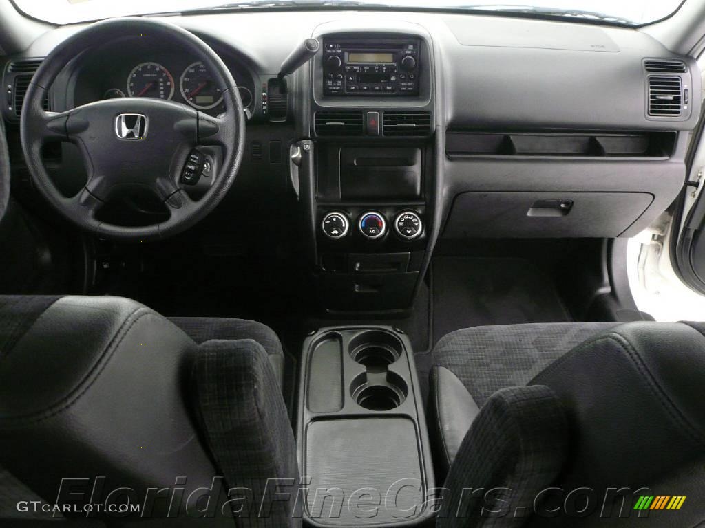 2004 CR-V LX - Taffeta White / Black photo #16