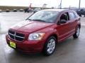 2007 Inferno Red Crystal Pearl Dodge Caliber SXT  photo #1