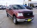 2006 Dark Toreador Red Metallic Ford F150 XLT SuperCrew 4x4  photo #4