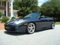 2004 Midnight Blue Metallic Porsche 911 Carrera Cabriolet  photo #2